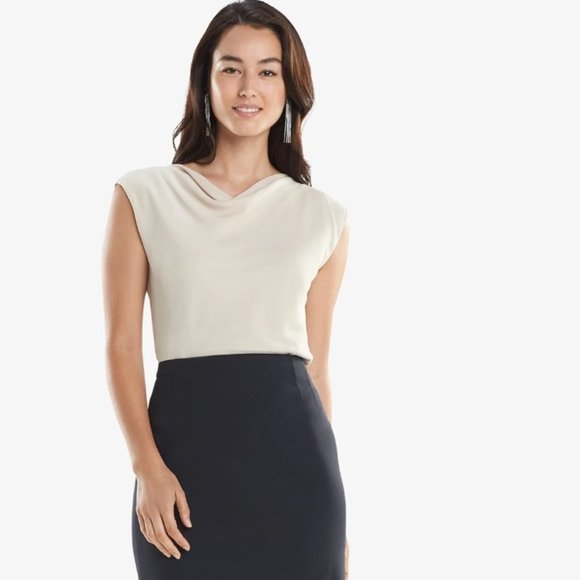 Power Casual MM Lafleur The Rowling Top - Eco Soft Wave - Alabaster - Picture 5 of 7